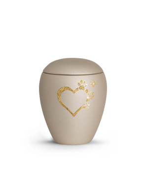 Keramik Verona champagner mit Sparkling Motiv 5 (1,5 ltr.)