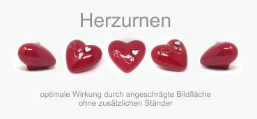 Preview: Keramik-Herz "Sternschnuppe"