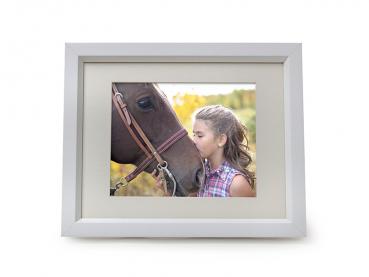 Bilderrahmenurne MIDI-WEISS (2,6 ltr.)