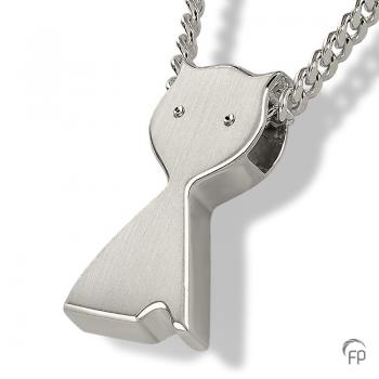 Kettenanhänger KATZE FLACH - AUSLAUFMODELL