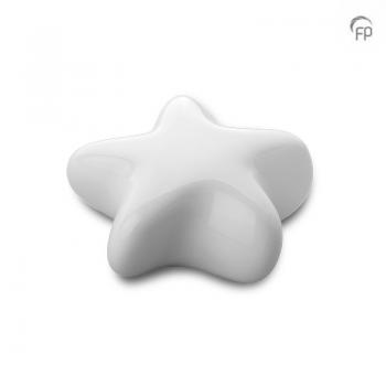 Preview: Keramik-Stern Asteri weiss