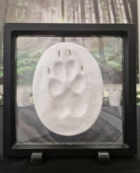 Preview: Keramischer Pfotenabdruck