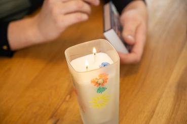 Preview: Kreativ-Kerzen-Set mit Brief