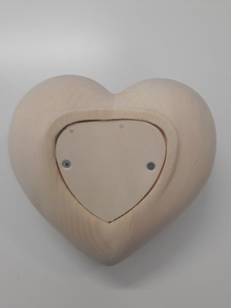 Lindenholz Herzurne mit Hundepfote (1-1,5 ltr.)