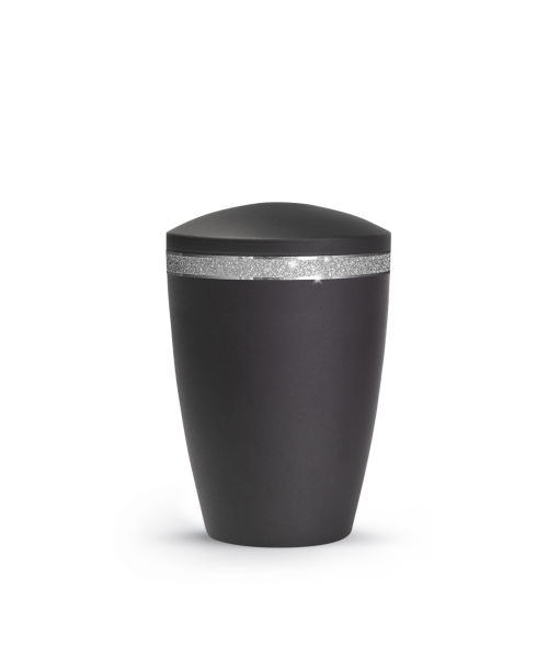 Glamour navy m. Silberglitterband (1,5 ltr.)