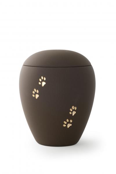 Siena Café mit 4 goldenen Relief-Pfötchen (1,5 ltr.)