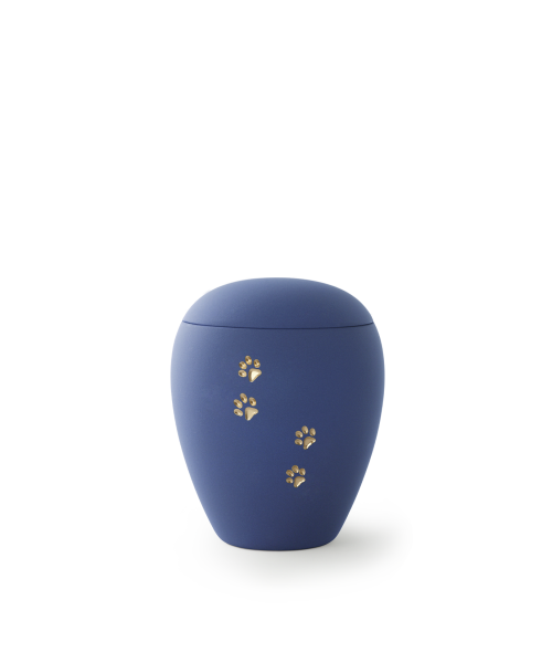 Siena Marine mit 4 goldenen Relief-Pfötchen  (0,5 ltr.)