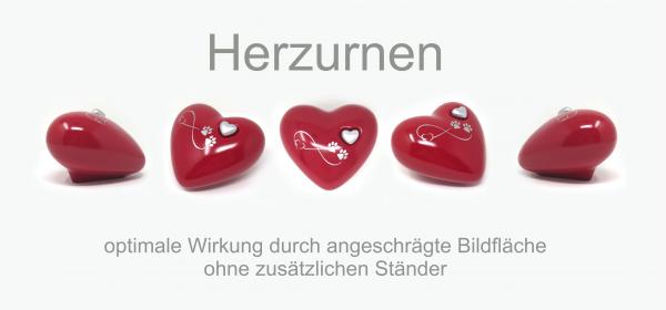 Keramik-Herz "Sternschnuppe"