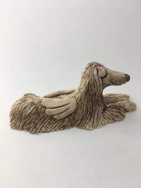 Afghanen Engel seitlich