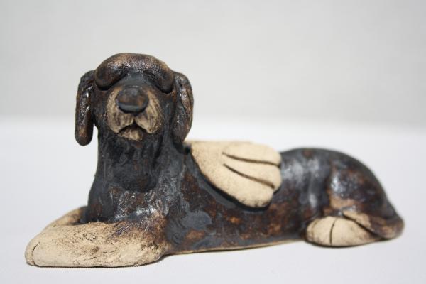 Dackel-Engel langhaar