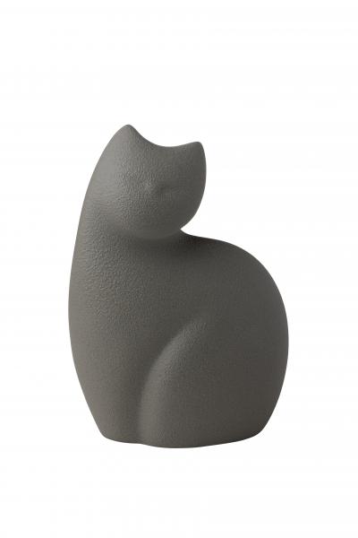 Steingut-Urne Katze (0,5 ltr.)