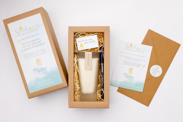 Kreativ-Kerzen-Set mit Brief